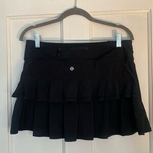 Lululemon Run: Pace Setter Skirt in Black